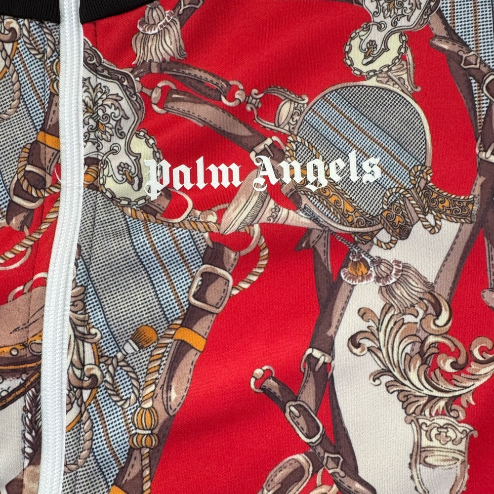 Palm Angels multi color Graphic Jacket